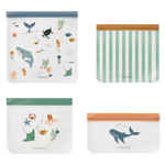 Aufbewahrungstaschen Clive Travelbag 4-Pack Sea Creature / Sandy
