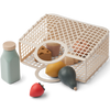 Holz Lebensmittel- und Einkaufskorb / Florin Play Food & Grocery Basket