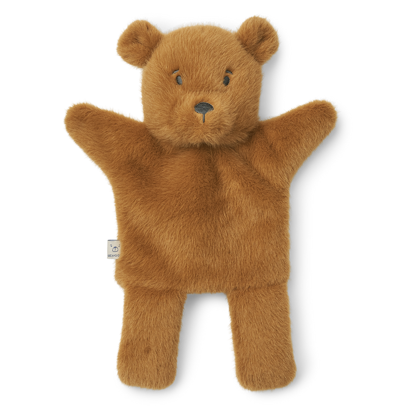 Handpuppe Honor Bear Hand Puppet Golden Caramel