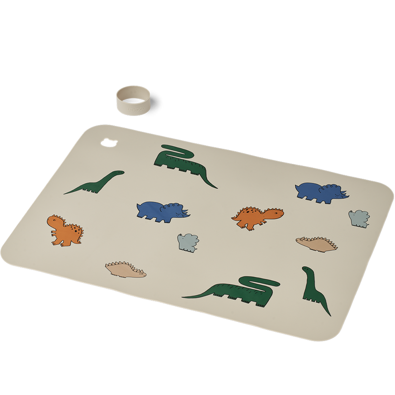 Tischset Jude Placement Dinosaurs / Mist