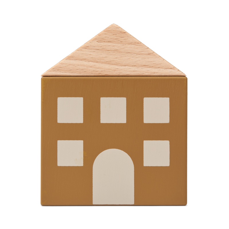 3-Pack Spielhäuser aus Holz / Village Houses Tuscany Rose Multi Mix