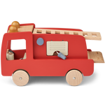 Feuerwehrauto aus Holz mit Zubehör / Eigil Fire Truck