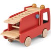 Feuerwehrauto aus Holz mit Zubehör / Eigil Fire Truck