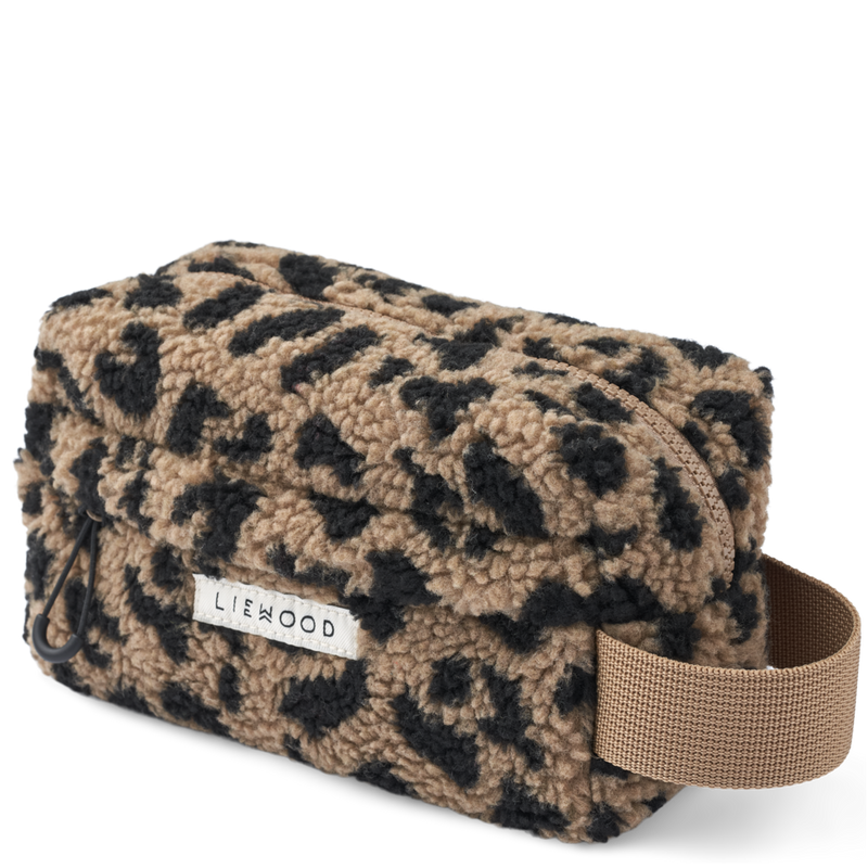 Necessaire Trine Pile Organizer Bag Leo Oat / Black Panther