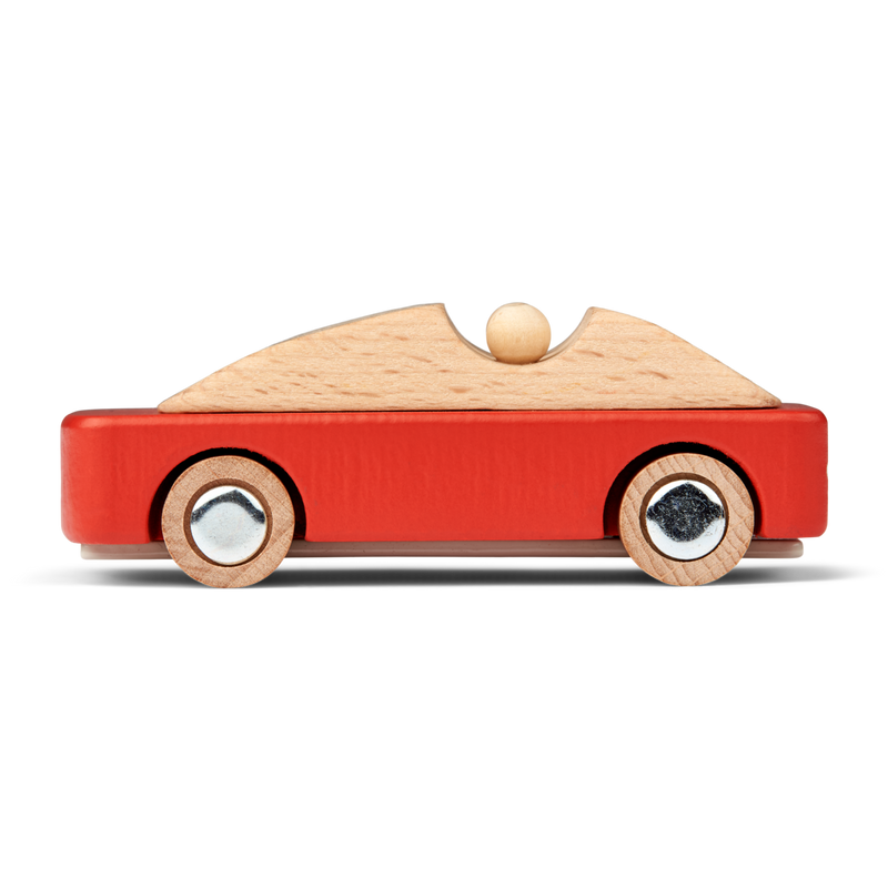 Holz Sportwagen / Village Sports Car Apple Red
