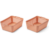 2er Pack Aufbewahrungskorb Makeeva Tuscany Rose Gr. L