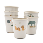 6er Pack Trinkbecher Lana Cup All Together / Sandy