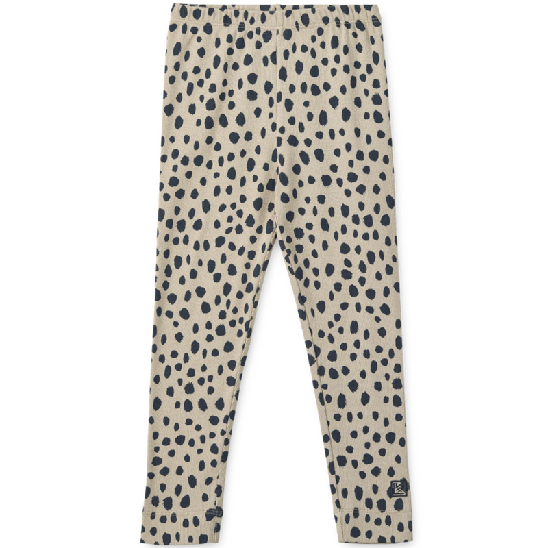 Ripp-Leggings Marien Leo Spots / Mist