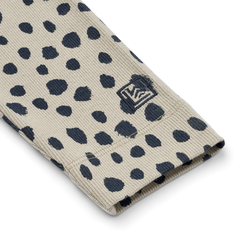 Ripp-Leggings Marien Leo Spots / Mist