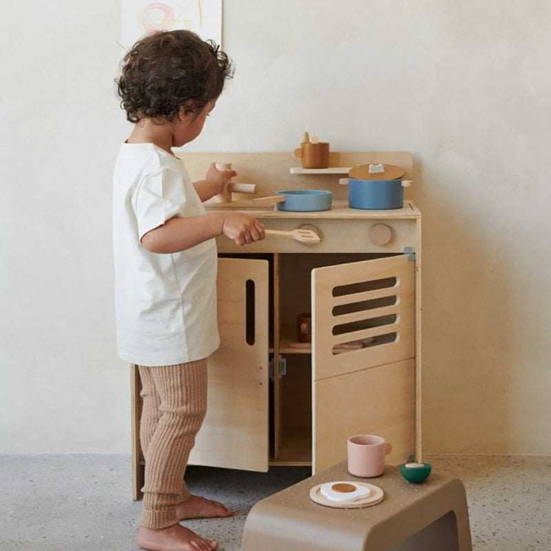 Spielküche Mario Play Kitchen Natural Wood