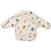 Langarm-Lätzchen Merle Printed Cape Bib Circus / Sandy