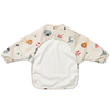 Langarm-Lätzchen Merle Printed Cape Bib Circus / Sandy