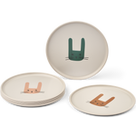 6er Pack Kinderteller Remco Plate Bunny / Sandy