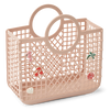 Samantha Basket with Charms Rose