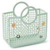 Samantha Basket with Charms Light Peppermint