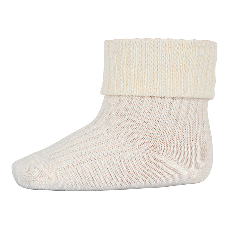 Baby Ripp-Socken Woll-Viskose-Bambus-Mischung Hilde Snow White