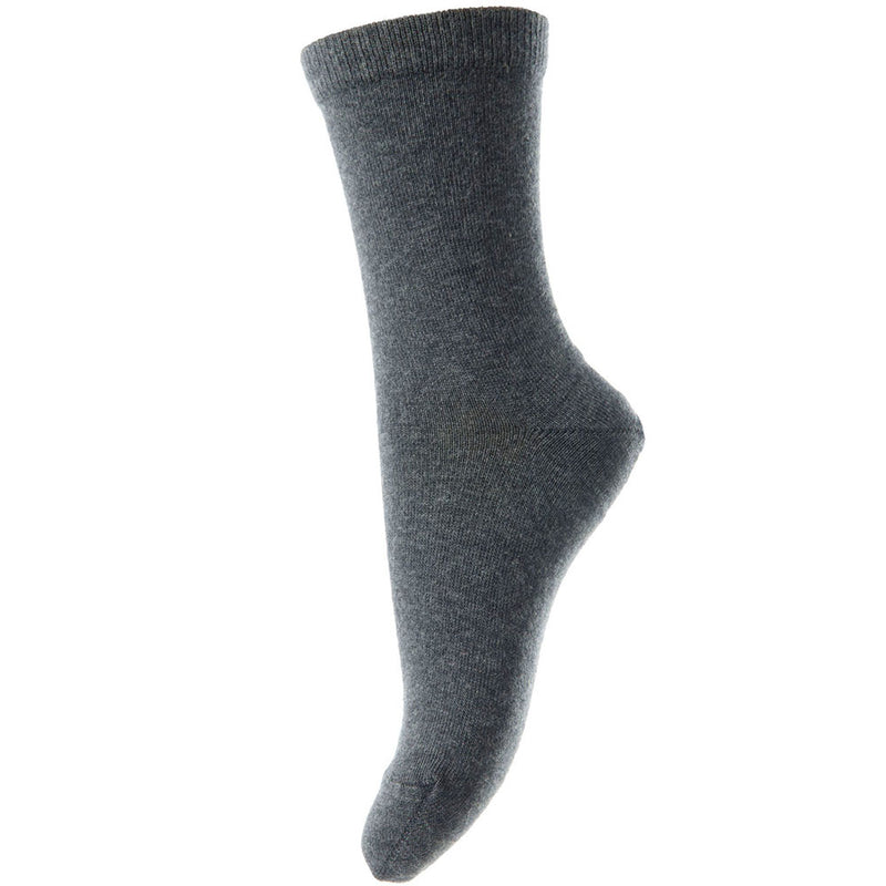 Baumwoll-Socken Dark Grey Melange