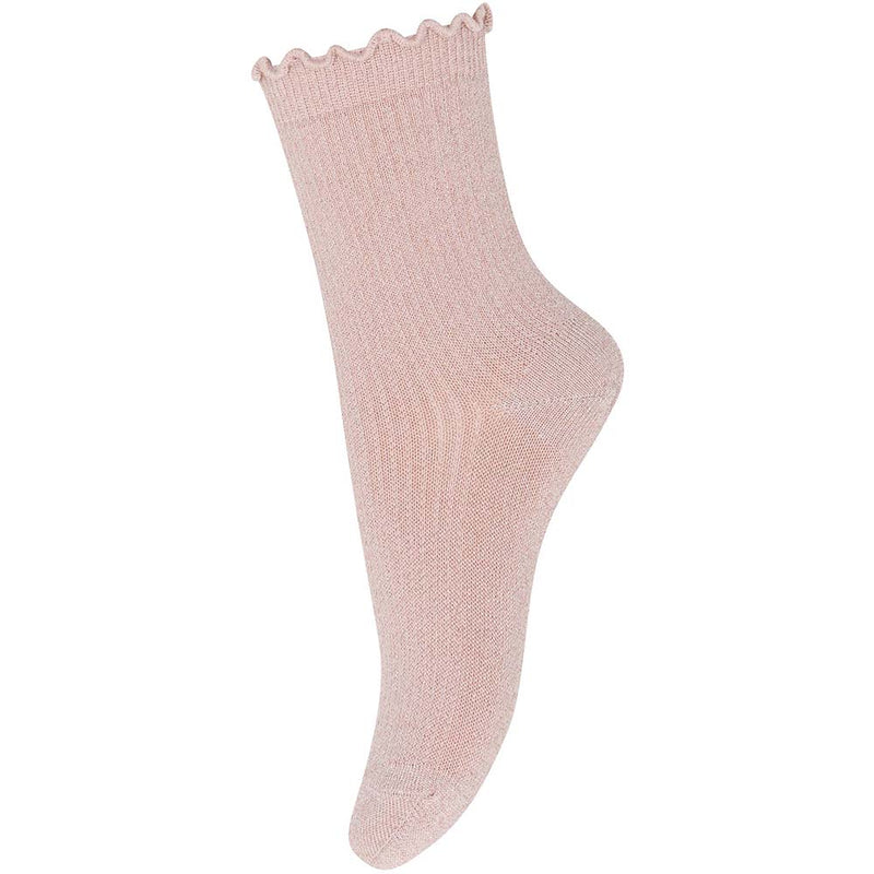 Baumwoll-Glitzer-Socken Doris Rose Dust