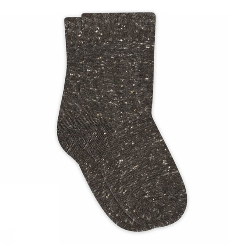 Viskose-Baumwoll-Seiden Socken Meili Brown Melange