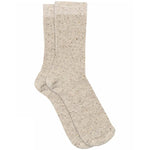 mpWoman Feinripp-Socken Betty Beige Melange