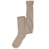 Woll-Ripp-Strumpfhose Light Brown Melange
