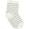 Bambus-Viskose Ripp-Socken Kallie Gray Mist