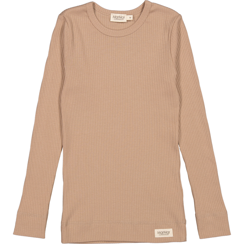 Ripp-Langarmshirt Plain Tee LS Cardamom