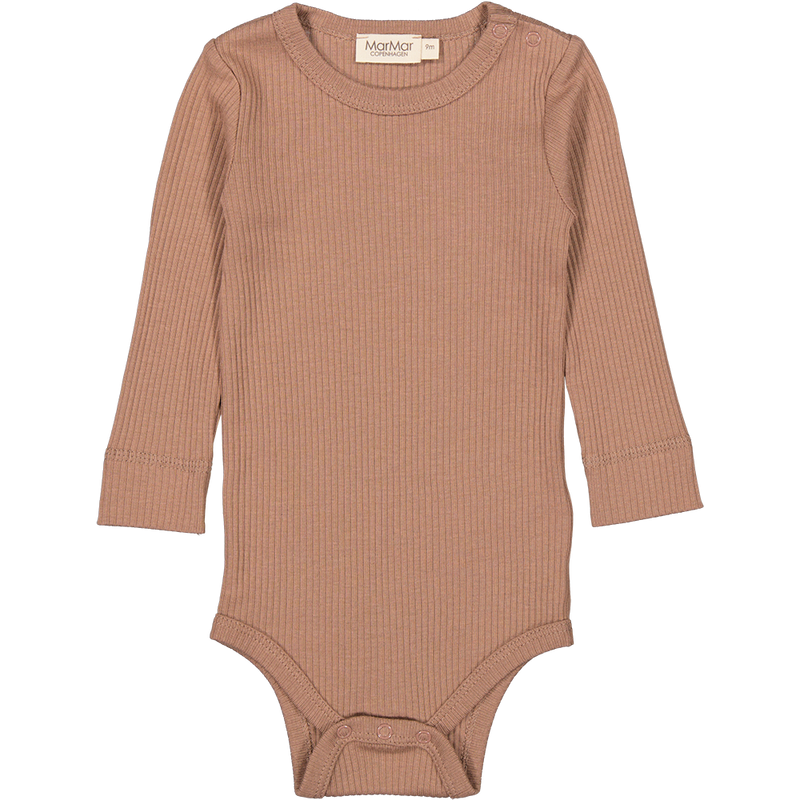 Ripp-Body Plain LS Powder Taupe