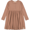 Ripp-Kleid Dima Powder Taupe