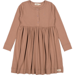 Ripp-Kleid Dima Powder Taupe