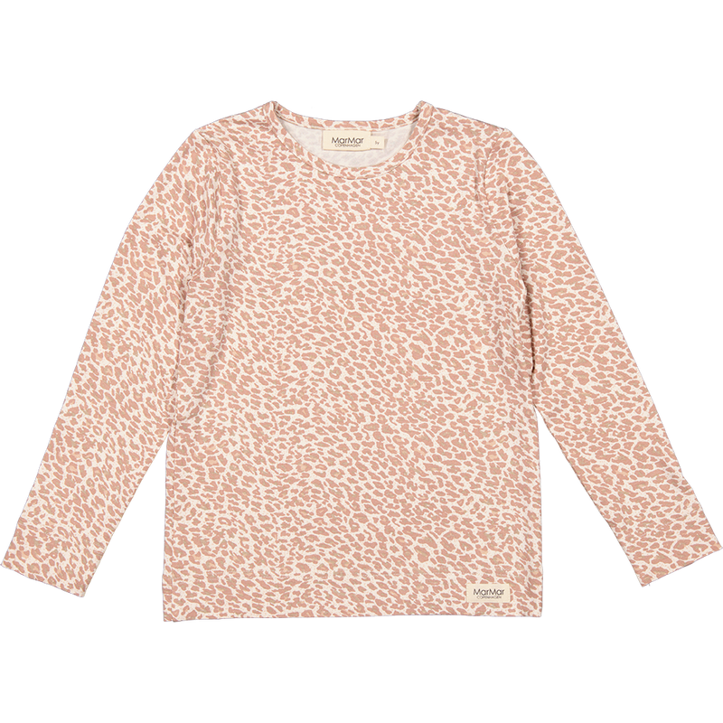 Langarmshirt Leopard Powder Taupe Leo