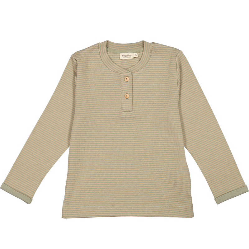 Langarmshirt Tany Sage Incense Stripe