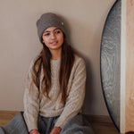 Strickpullover Lace Sweater Limestone