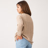 Strickpullover Lace Sweater Limestone