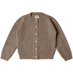 Strickjacke Round Neck Cardigan Hare
