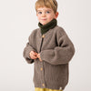 Strickjacke Round Neck Cardigan Hare