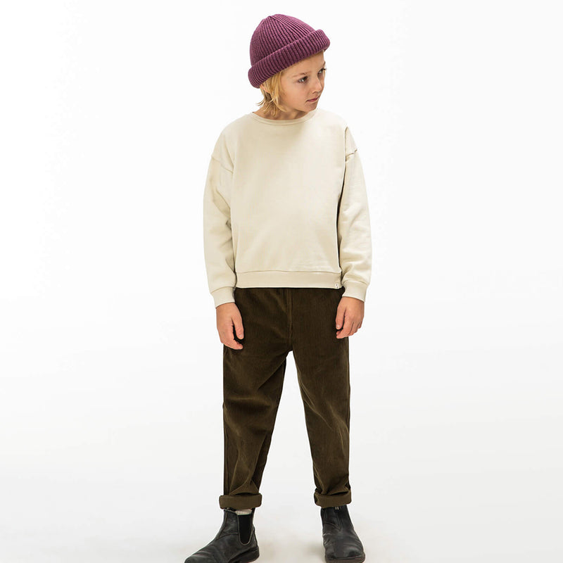 Corduroy Chino Hose Moss