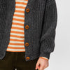 V-Neck Cardigan Graphite