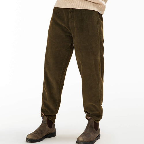 Adult Corduroy Hose Moss