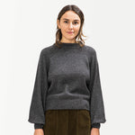 Adult Raglan Strickpullover Graphite