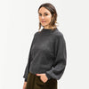 Adult Raglan Strickpullover Graphite