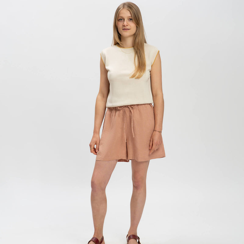 Adult Simple Shorts Rose