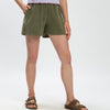 Adult Terry Shorts Olive Green