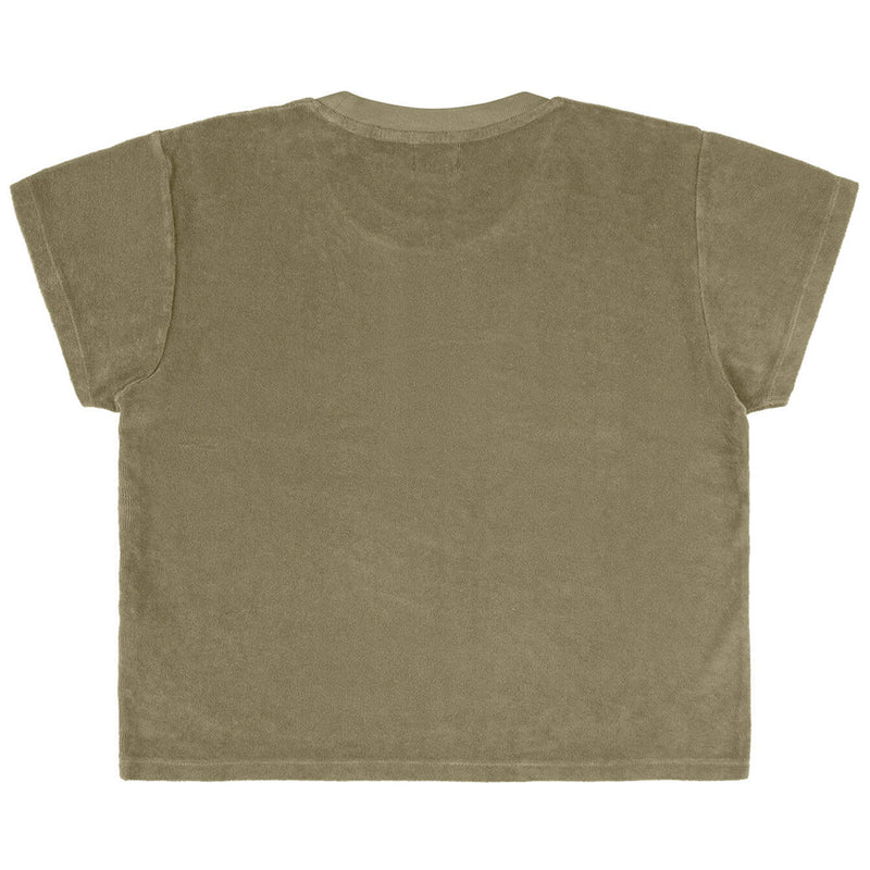 Adult Terry T-Shirt Olive Green