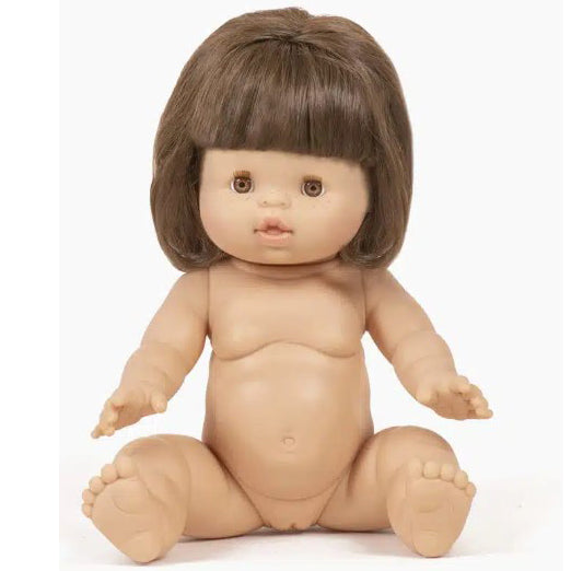 Minikane-Puppe Valentin mit langen Haaren (34 cm)