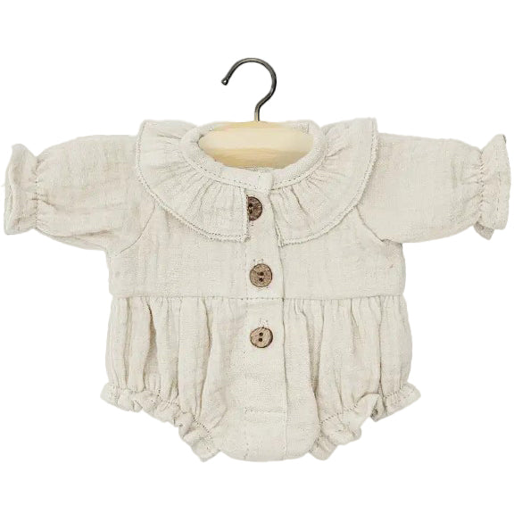 Puppenkleidung Romper Léonore ecru für Puppe (34 & 37 cm)