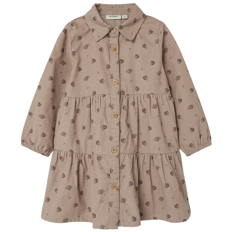 Cord-Kleid Gray Morn Floral