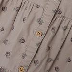 Cord-Kleid Gray Morn Floral