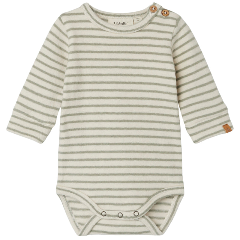 Baby Langarm-Body Birch Seagrass