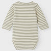 Baby Langarm-Body Birch Seagrass